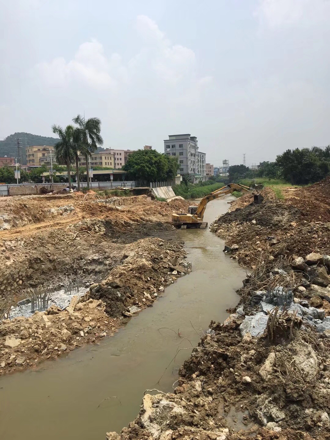 （2018）東莞市橋隴河河道綜合整治工程（塘廈部分）第一標段